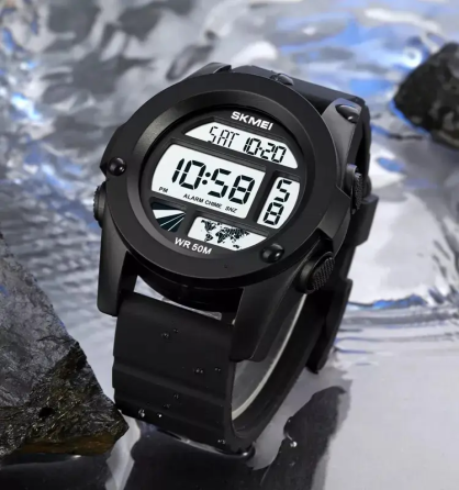 Мужские спортивные часы Skmei 1906 (Белый циферблат) Киев