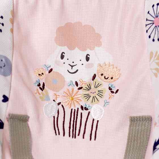 Крісло-переноска для ляльки Baby Born 2 в 1 – Квітковий стиль Дніпро