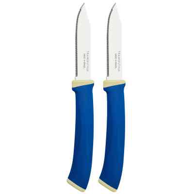 Набір ножів Tramontina Felice Blue Vegetable Serrate 76 мм 2 шт (23491/213) Вінниця