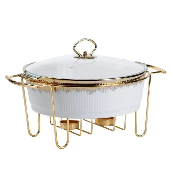 Мармит для супов 2 литра настольный круглый с подогревом HP1036 Киев