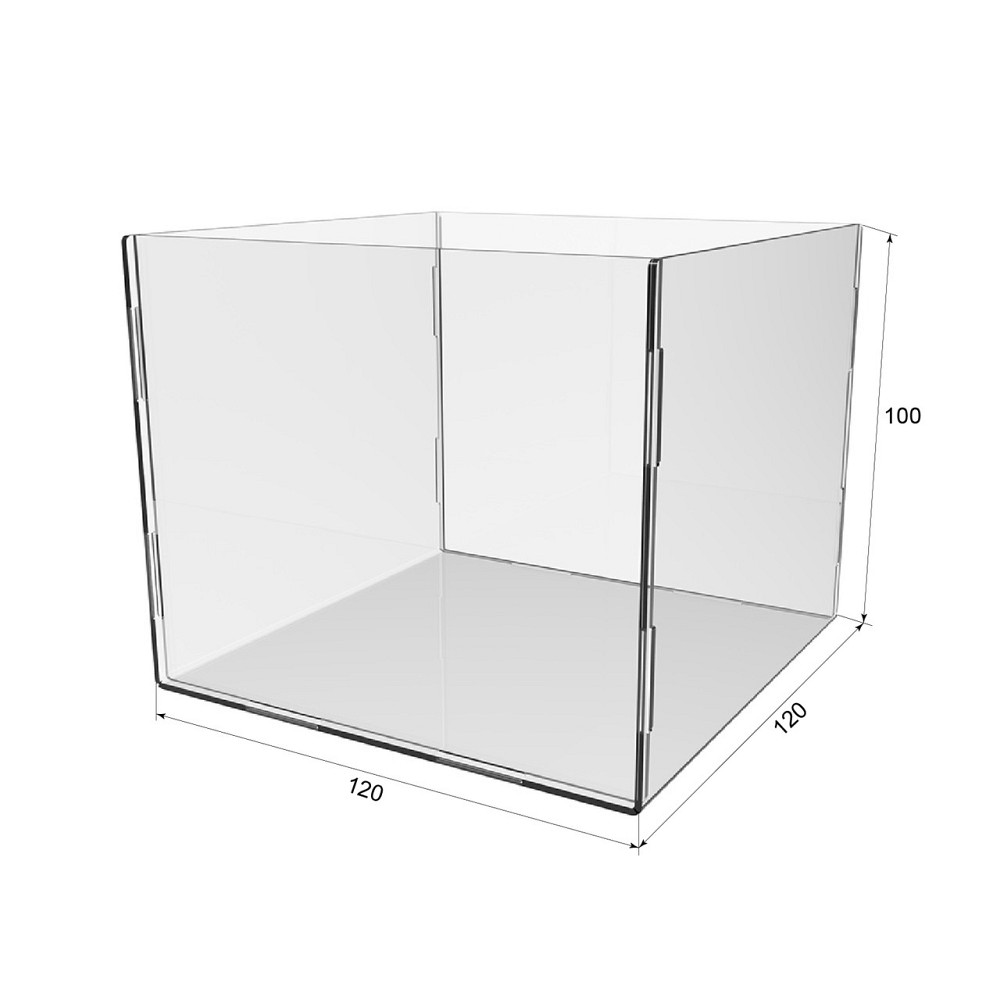 Коробка акрилова EKOSTAR 100х120х120мм 1 комірка Київ - фото 2
