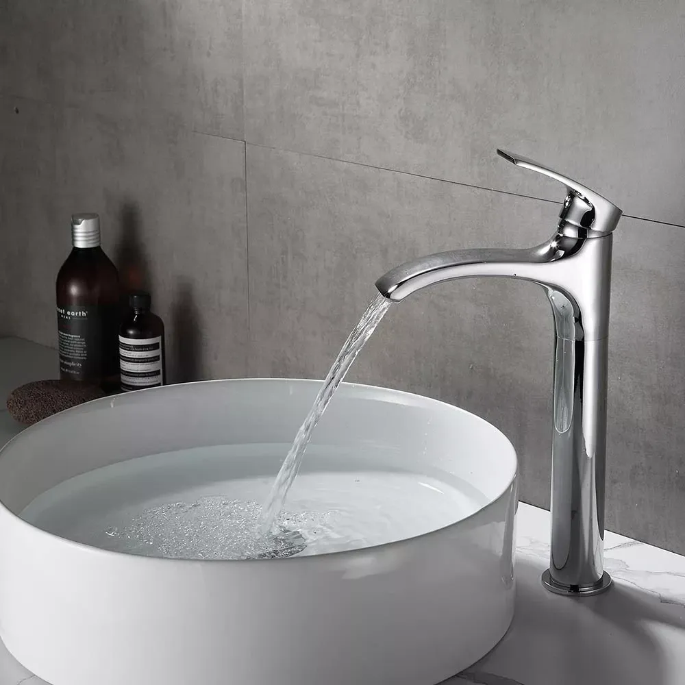 Смеситель для раковины высокий Frap F1069-2 хром Киев - изображение 2