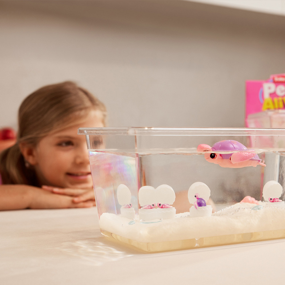 Інтерактивний ігровий набір Pets Alive – Мама черепаха з сюрпризом Дніпро - фото 4