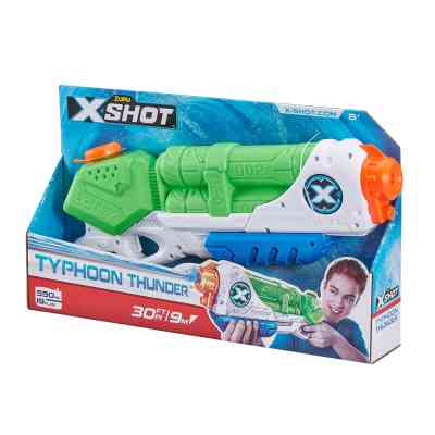 Игрушечное оружие Zuru X-Shot Warfare Водный бластер Medium Typhoon Thunder (01228R) Винница