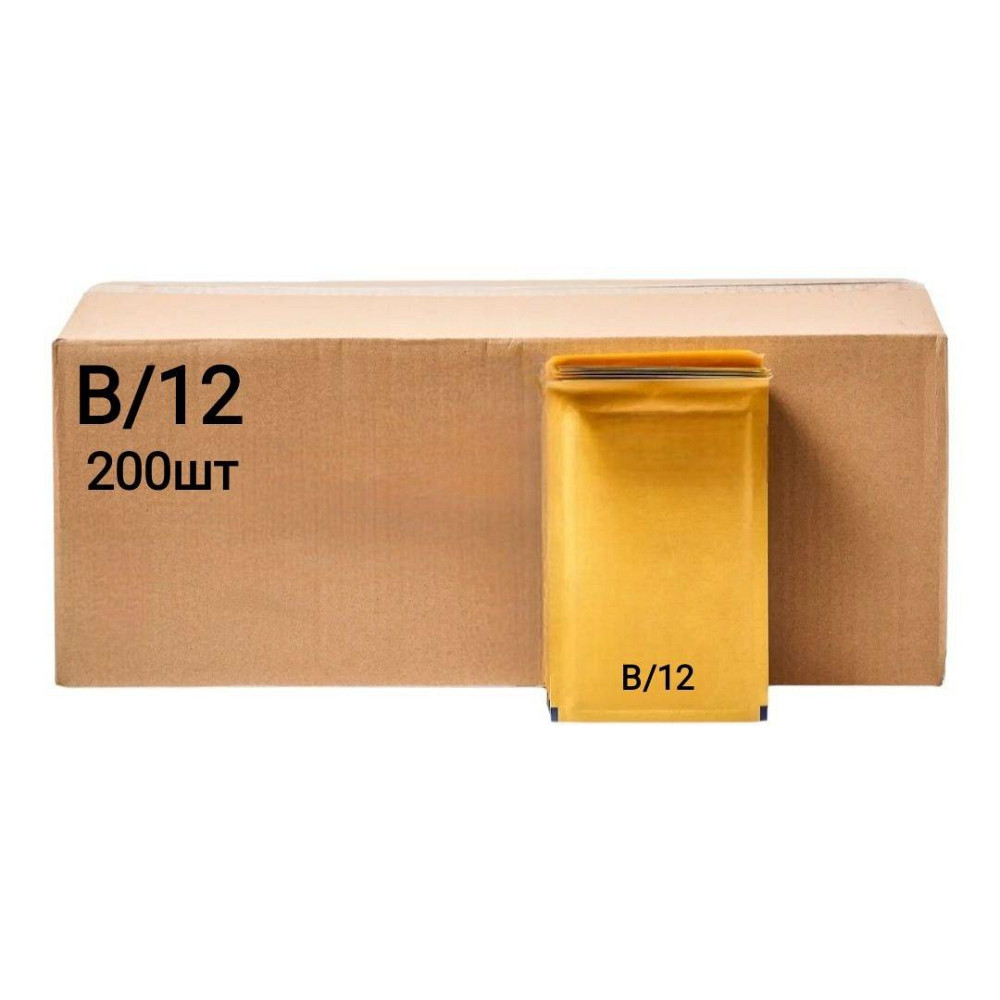 Ящик Бандерольные конверты с пупыркой 140×225 B/12 Киев - изображение 1