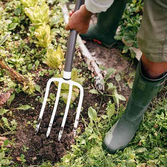Вила садові білі FISKARS White Одеса