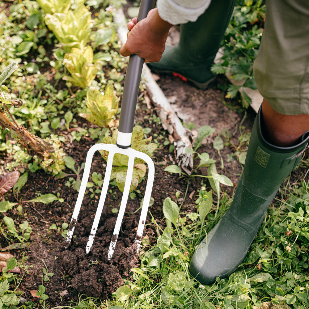 Вила садовые белые FISKARS White Одесса - изображение 3