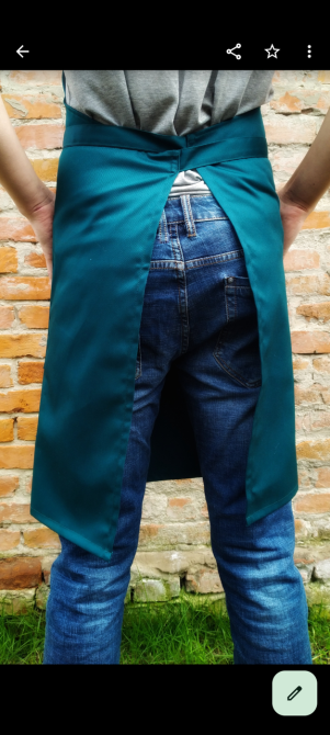 Фартук повара саржевый длинный Чернигов - изображение 2