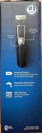 Машинка для стрижки + триммер Philips MG3740/40 10 насадок Новые! Киев