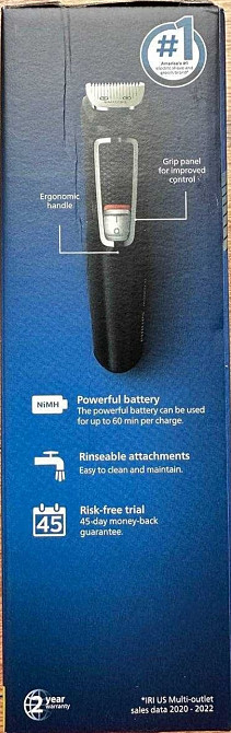 Машинка для стриження + тример Philips MG3740/40 10 насадок Нові! Київ - фото 4