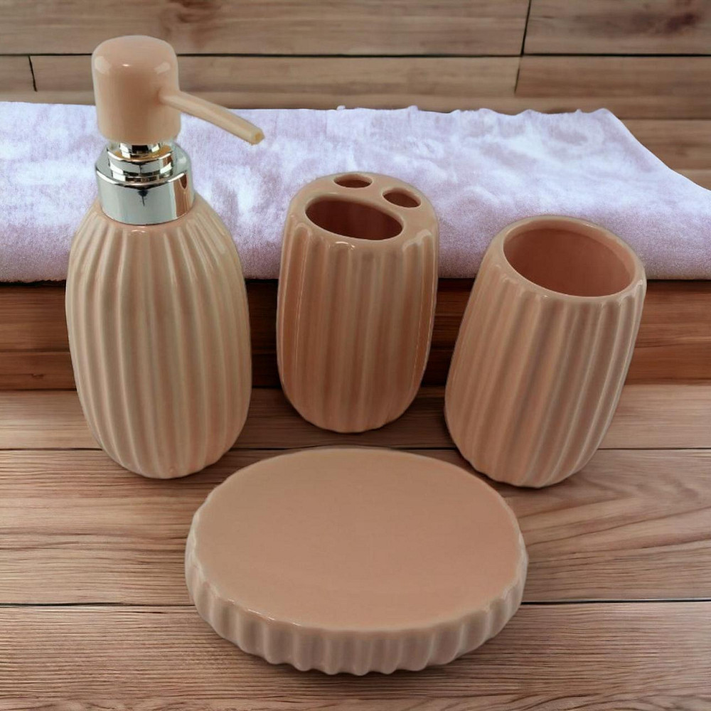 Набор аксессуаров  для ванной комнаты из керамики Киев - изображение 1