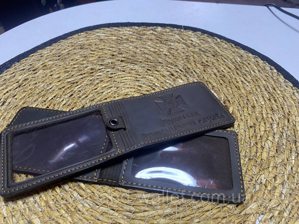 Обкладинка "Державна прикордонна служба" з відділенням для жетону PS Київ - фото 6