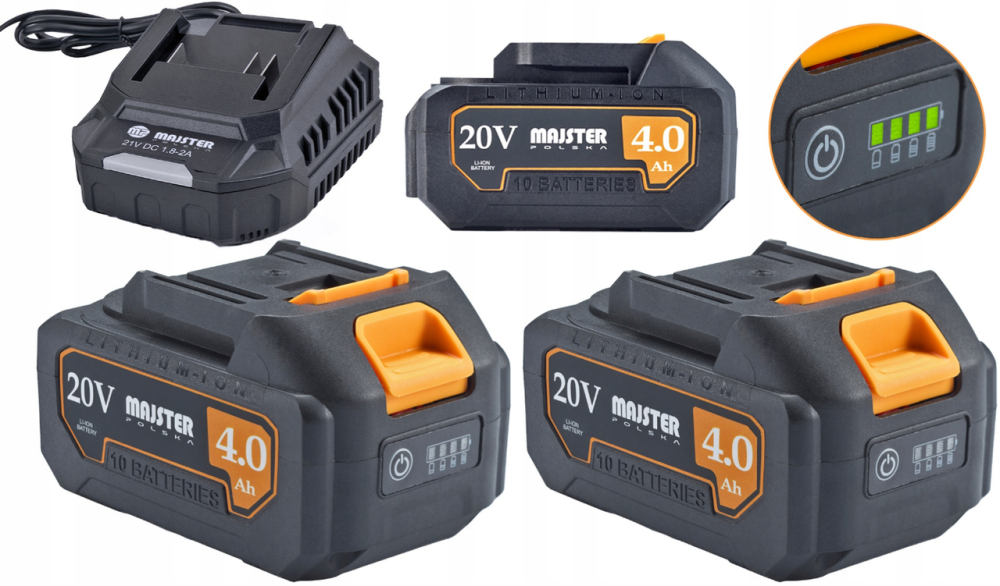 Акумуляторна пила ланцюгова Majster Polska 1200Вт (Польща) Київ - фото 6