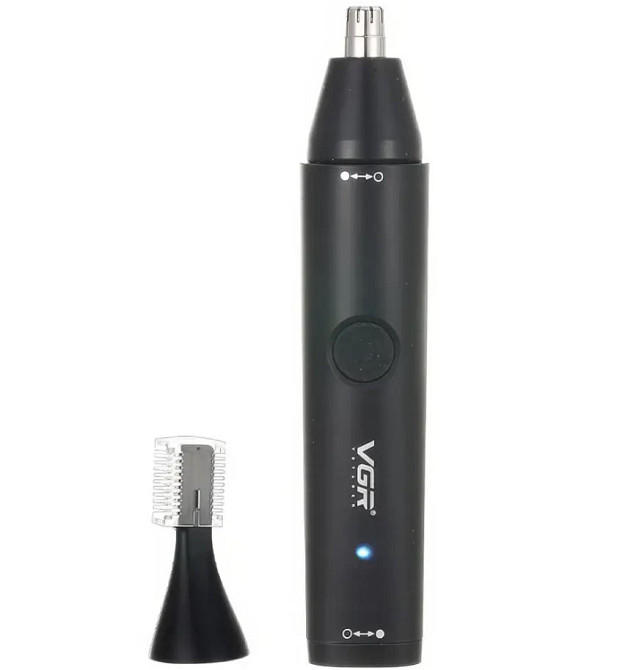 Тример для обличчя та носа VGR V-613 9571, чорний Вінниця - фото 2