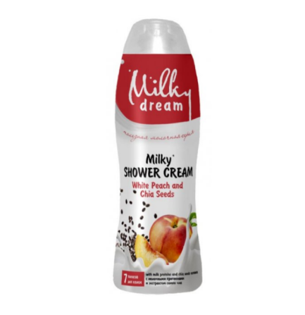 Крем-гель для душу 500мл Білий персик та насіння чіа Milky Dream Житомир - изображение 1