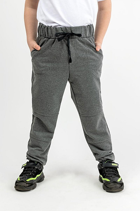 Штани дитячі, сірі топ Крохатушка одяг Київ - фото 3