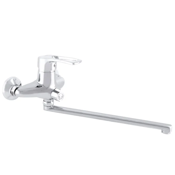 Смеситель для ванны Zerix NHK 181 с удобным переключателем Харьков