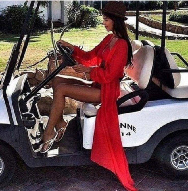 Пляжный халат из шифона с длинным рукавом 42 красный Киев - изображение 1