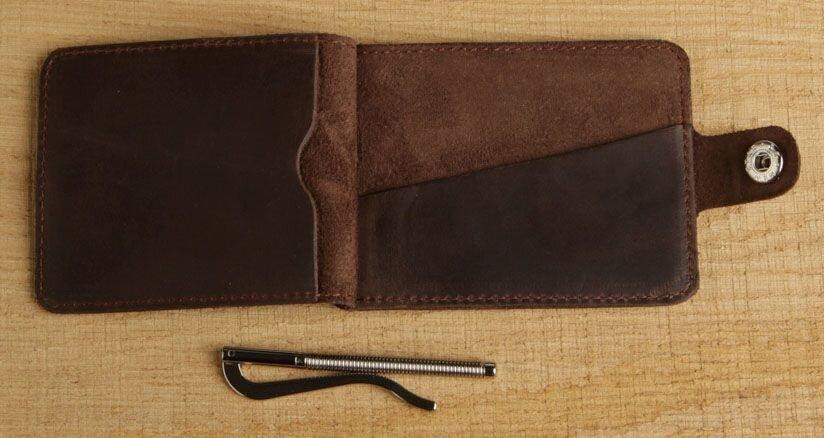 Затискач для купюр SHVIGEL 13786 Коричневий Київ - фото 4