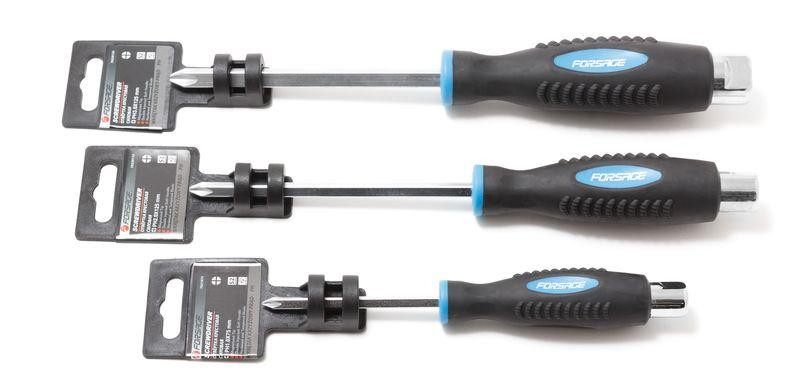 Викрутки силова магнітна під Ключ «Profi» S2 PH2.0х125мм, на пластиковому тримачі Одеса - фото 1