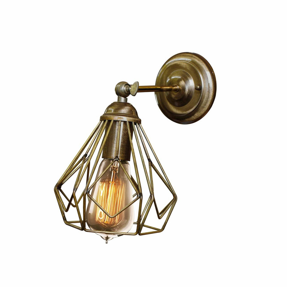 Бра в стилі лофт бронзового кольору Е27 Milan 5380-1 BN Київ - фото 1