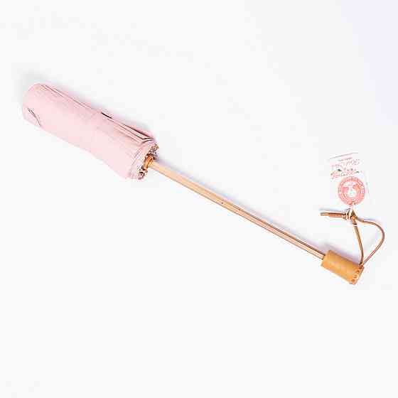 Yiwu Парасолька механічна з принтом надійна з поліестеру діаметр 99 см Рожева HP-23-3M Коломия