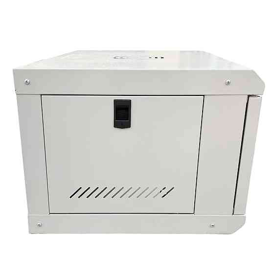 Шкаф серверный настенный с полкой GEAR 6U 19'' 600x450x300 Серый (GWMSN-6U-600-450G) Киев