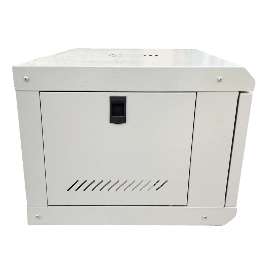 Шкаф серверный настенный с полкой GEAR 6U 19'' 600x450x300 Серый (GWMSN-6U-600-450G) Киев - изображение 4