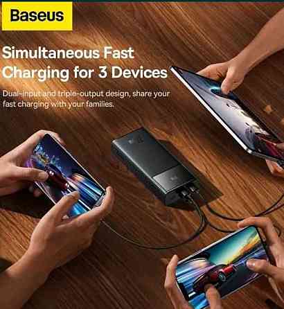 Power Bank Baseus 30000 mah 22.5w Star-Lord Digital Display Повербанк. Київ