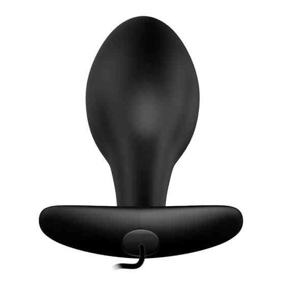 Анальна пробка - Pretty Love Special Anal Stimulation Vibrating Butt Plug Black Sex Aura Київ