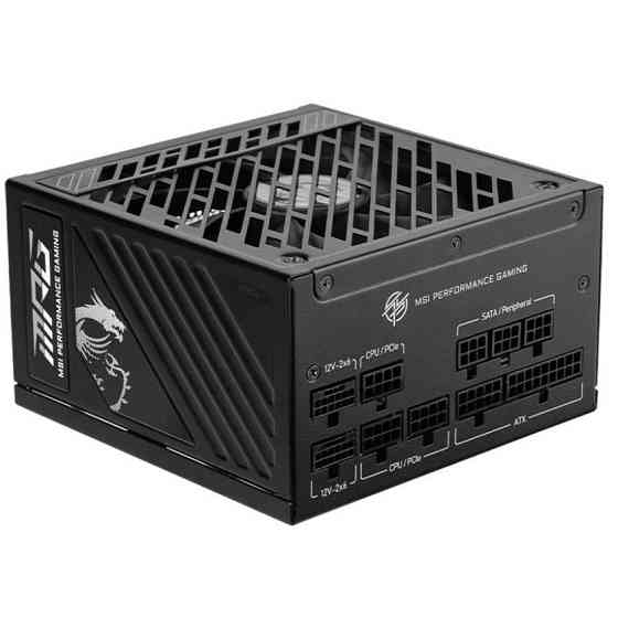 Блок живлення MSI MPG A1250GS PCIE5 1250W Чорний Харків