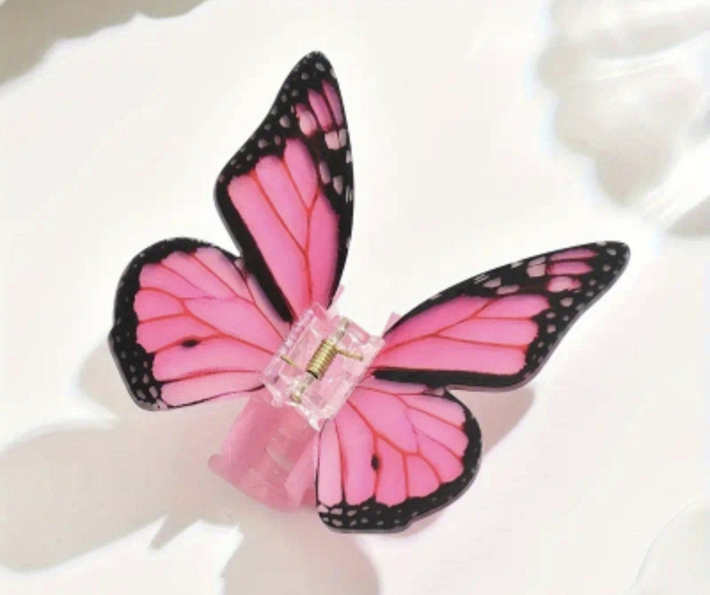 Заколка-крабік метелик Сміла - фото 1