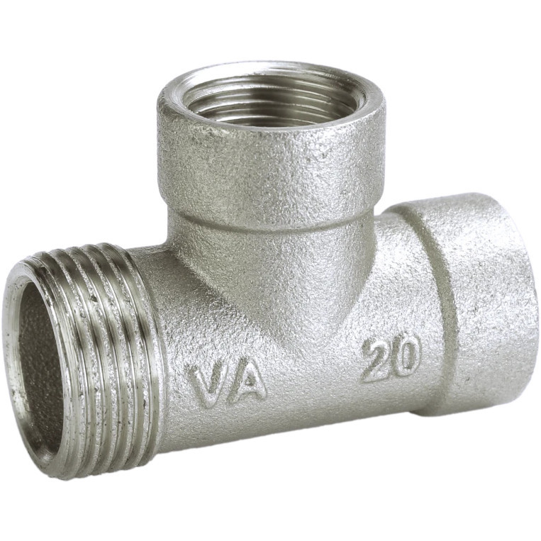 Тройник hедукционный 3/4″х1/2″х1/2″НВВ никелированный A0225А(нк) Киев - изображение 1