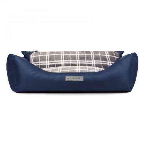 Лежак Pet Fashion «Prime» для собак, 66x52x24 см, синій Вінниця