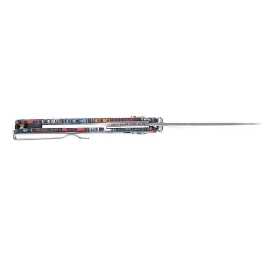 Ніж складаний туристичний SRM Medal 255L-GQ2 (8.2 см) 140Cr / G10 різнобарвний Київ