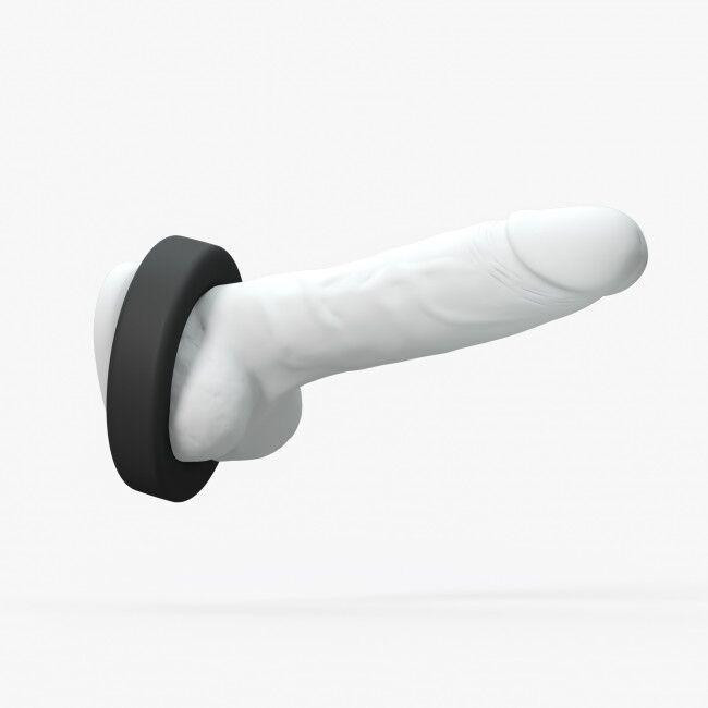 Эрекционное кольцо широкое Love To Love COOL RING - BLACK ONYX Sex Aura Киев - изображение 3
