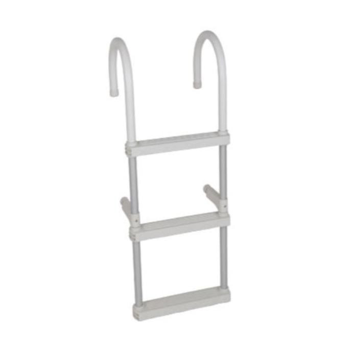 OS Драбина алюмінієва 3 щаблі 850 mmх355mm Київ - фото 1