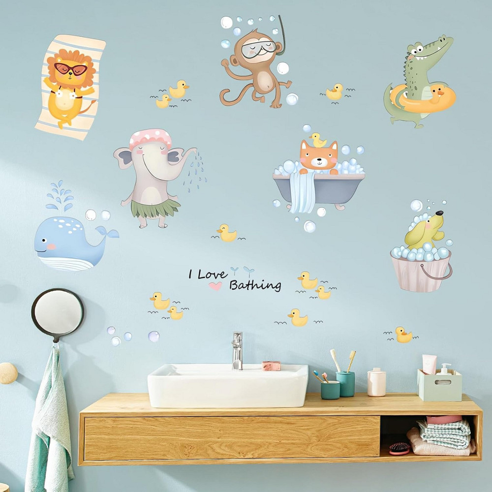 Набор наклеек виниловые на стену в детскую комнату 