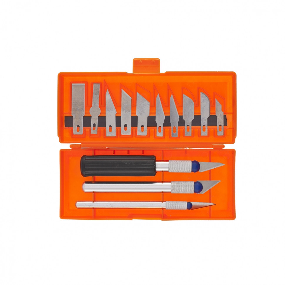 Набір різців по дереву, пластм.рукоятки, 13шт. Полтава - фото 1