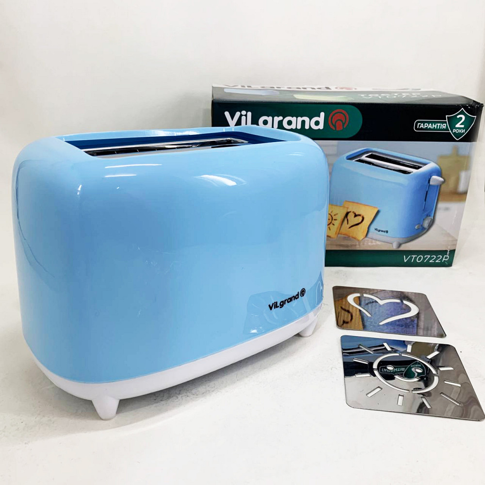 Тостер подвійний VILGRAND, Тостер з функцією розігріву і розморожування, Сендвічниця для тостів JF-69 Івано-Франківськ - фото 5