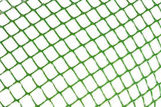 Сетка 13*13 пластмассовая 1.0х20 м (зеленая) квадрат Днепр
