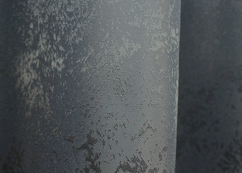 Комплект коротких штор VR-Textil Жакард Мармур Al1 № 1015ш Графітовий 130х170 см 2 шт (35-0208) Київ - фото 5