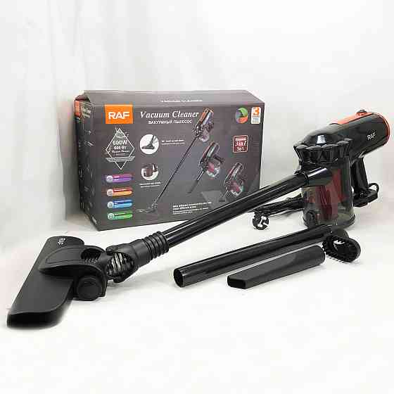 Ручний вертикальний пилосос для прибирання в будинку RAF R.8672 600 Вт, Ручний пилосос найпотужніший TV-67 Львів