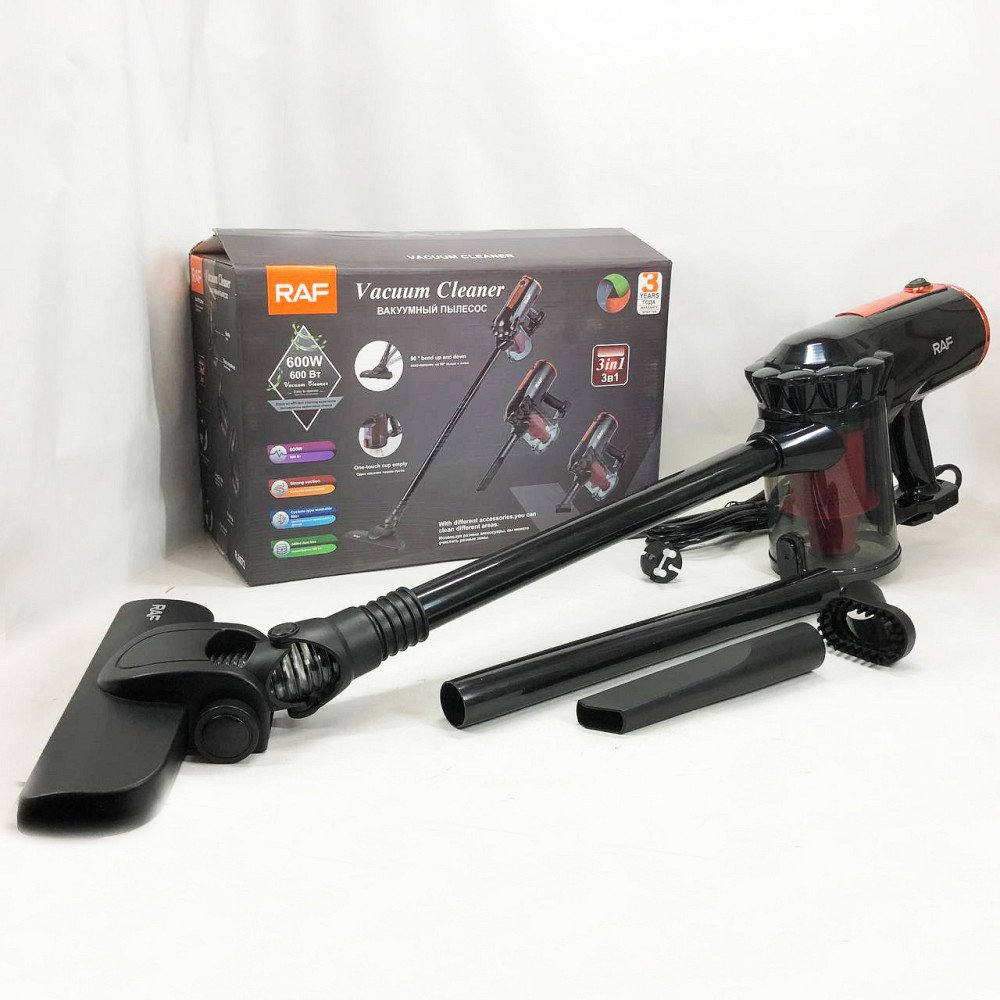 Вертикальный мощный пылесос без мешка RAF, Многофункциональный вертикальный пылесос TV-67 Львов - изображение 3