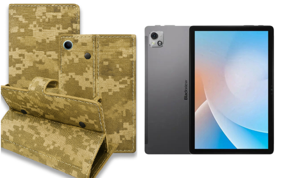 Книга-трансформер для планшета Blackview Tab 30, цвет Black Pixel Киев