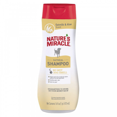Шампунь для тварин 8in1 Nature's Miracle для собак з вівсяним молочком 473 мл (18065284129) Вінниця - фото 1