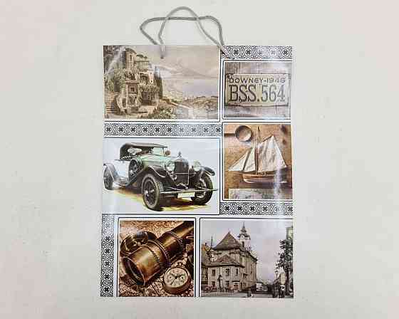 Подарунковий паперовий пакет Гігант (широке дно)о 30/40/17 (артGSD-08) (12 шт) Харків