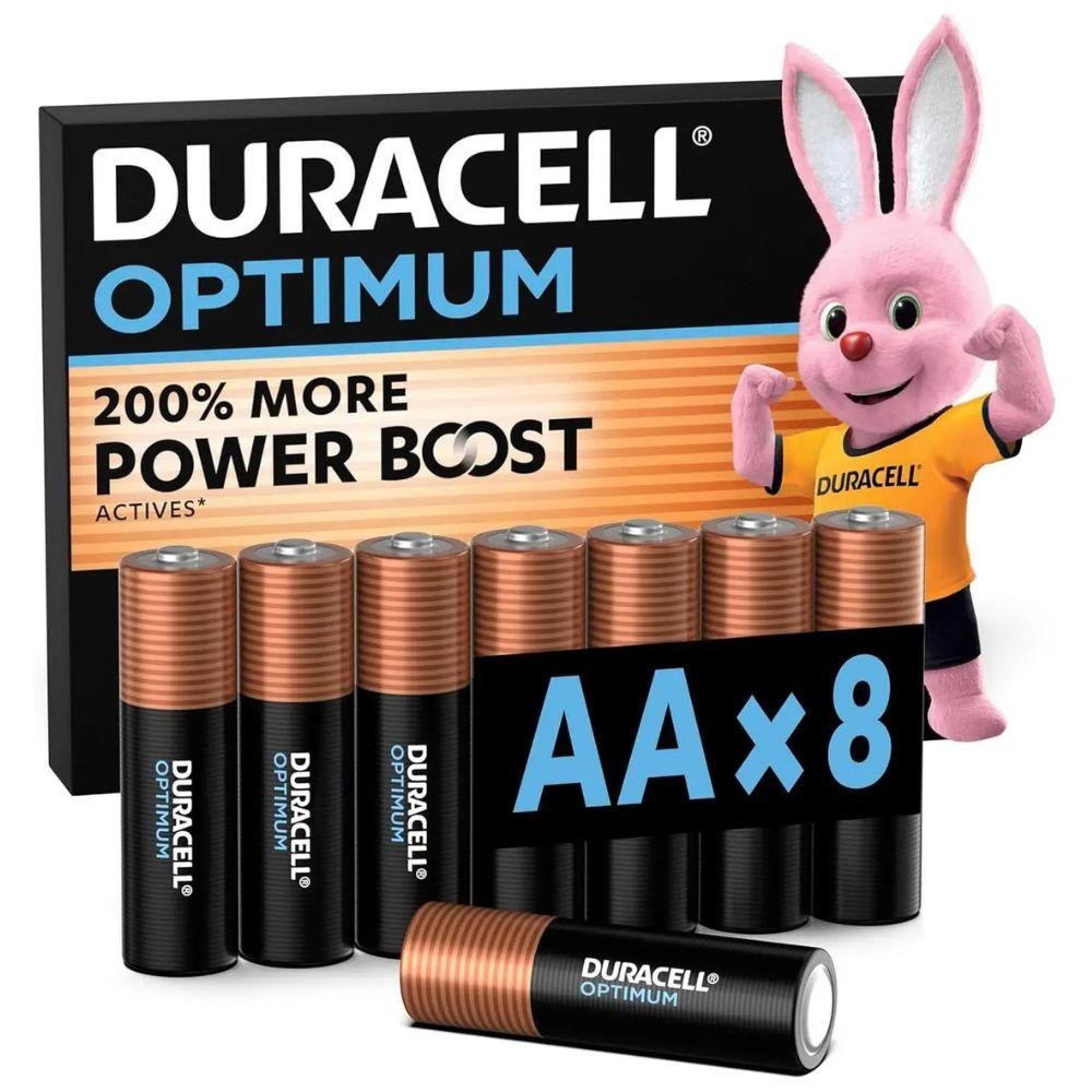 Батарейка Duracell LR6/AA OPTIMUM (8шт) Київ - фото 2