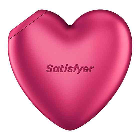 Вакуумний стимулятор-серце з вібрацією Satisfyer Cutie Heart Battery Series Sex Aura Київ
