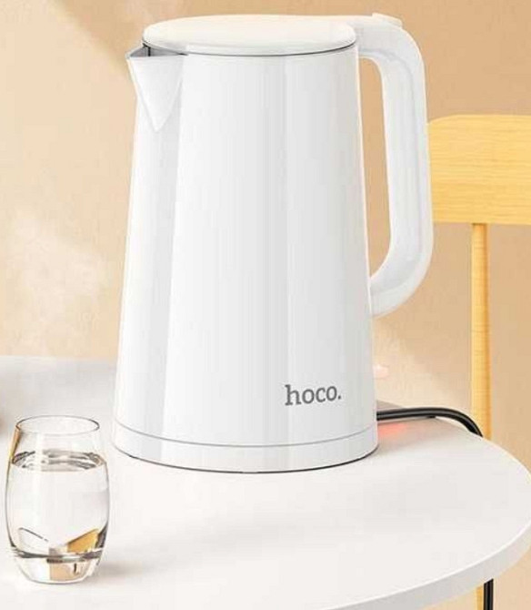 Електрочайник елегантний стильний і безпечний Hoco HE11 1.7л, 1800Вт. Харків - фото 3